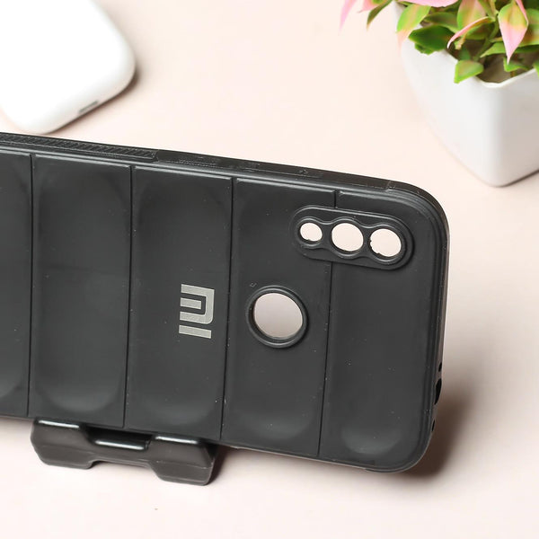 Black Wave Case for Redmi Note 7 Pro - The Hatke