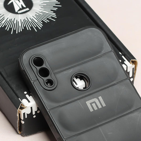 Black Wave Case for Redmi Note 7 Pro - The Hatke