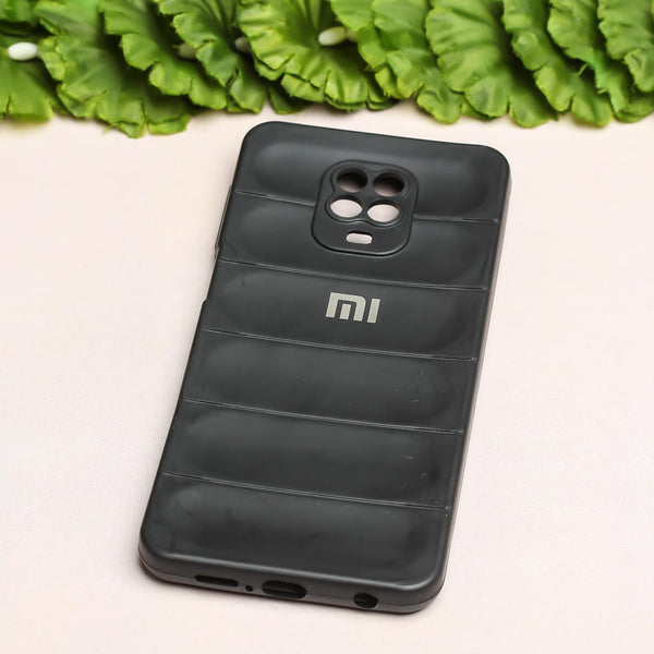 Black Wave Case for Redmi Note 9 Pro - The Hatke