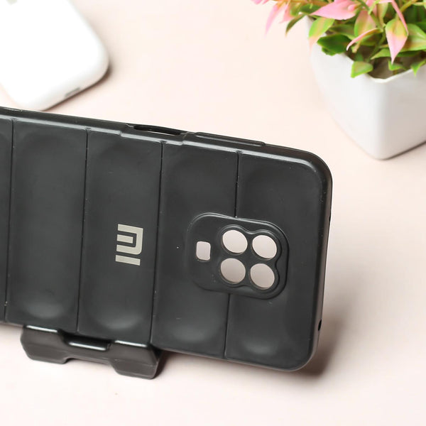 Black Wave Case for Redmi Note 9 Pro - The Hatke