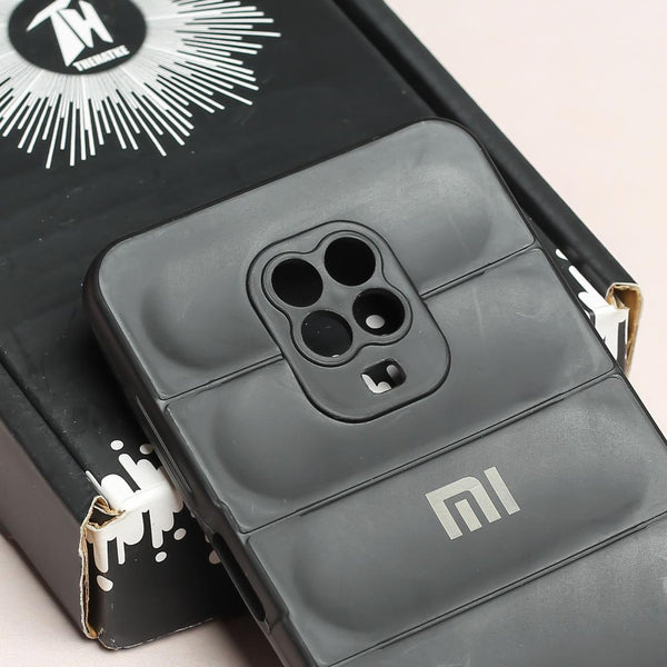 Black Wave Case for Redmi Note 9 Pro - The Hatke