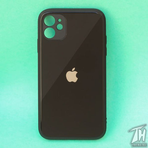 Black camera Safe mirror case for Apple Iphone 11 - The Hatke