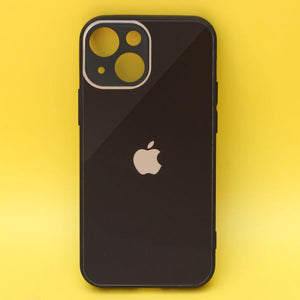 Black camera Safe mirror case for Apple Iphone 13 MIni - The Hatke