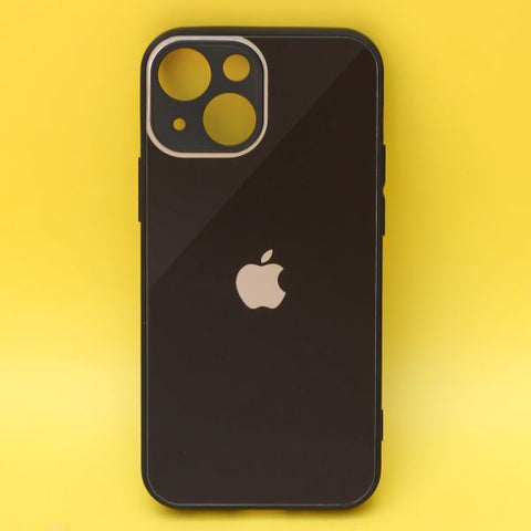 Black camera Safe mirror case for Apple Iphone 13 MIni - The Hatke