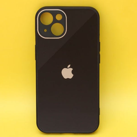 Black camera Safe mirror case for Apple Iphone 14 Plus - The Hatke