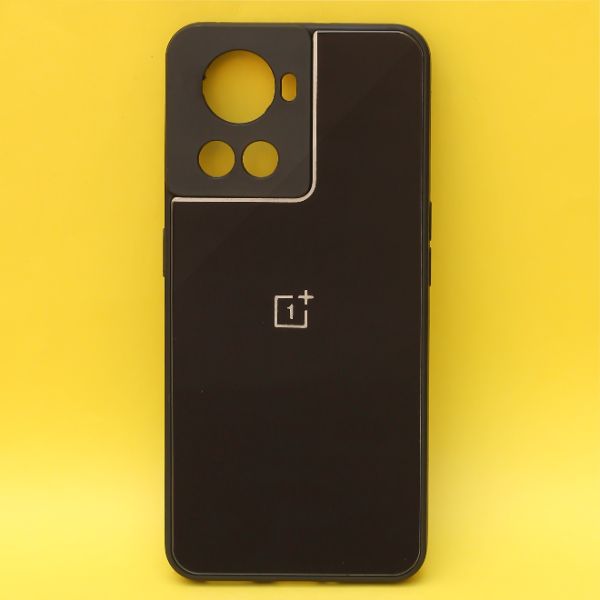 Black camera Safe mirror case for Oneplus 10R - The Hatke