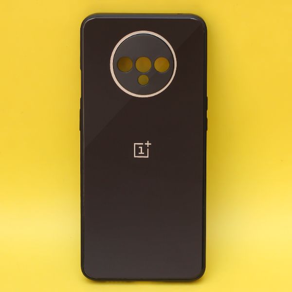 Black camera Safe mirror case for Oneplus 7T - The Hatke