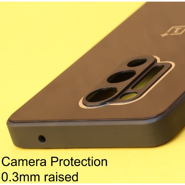 Black camera Safe mirror case for Oneplus 8 Pro - The Hatke