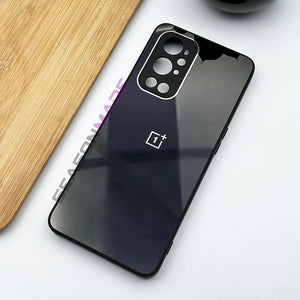 Black camera Safe mirror case for Oneplus 9 Pro - The Hatke