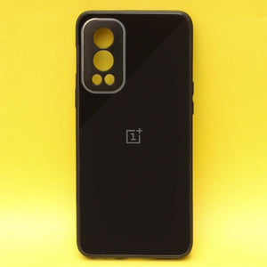 Black camera Safe mirror case for Oneplus Nord 2 - The Hatke