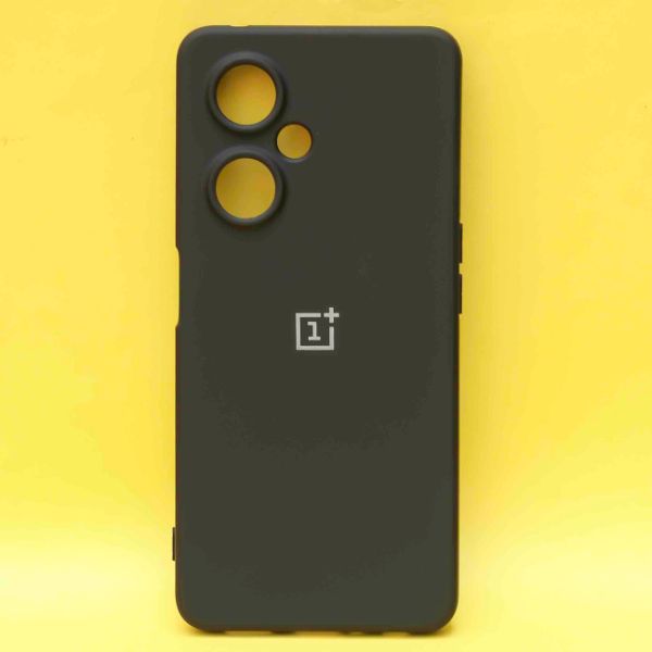 Black candy Silicone Case for Oneplus Nord CE 3 - The Hatke