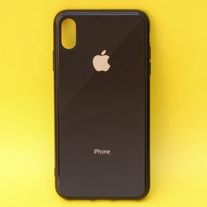 Black mirror Silicone Case for Apple iphone Xs max - The Hatke