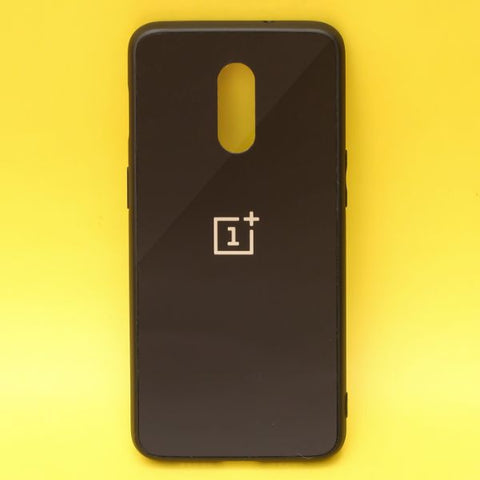 Black mirror Silicone Case for Oneplus 6t - The Hatke