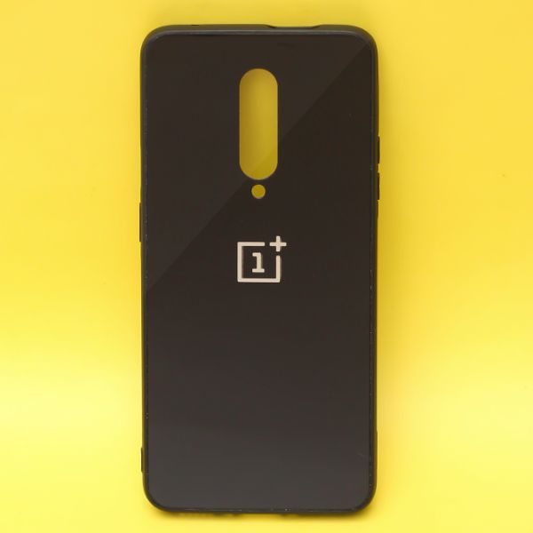 Black mirror Silicone Case for Oneplus 7 pro - The Hatke