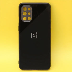 Black mirror Silicone Case for Oneplus 9R - The Hatke