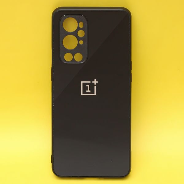 Black mirror Silicone Case for Oneplus 9 Pro - The Hatke