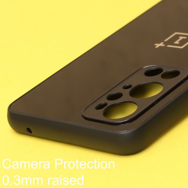 Black mirror Silicone Case for Oneplus 9 Pro - The Hatke