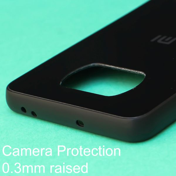 Black mirror Silicone Case for Poco X3 Pro - The Hatke