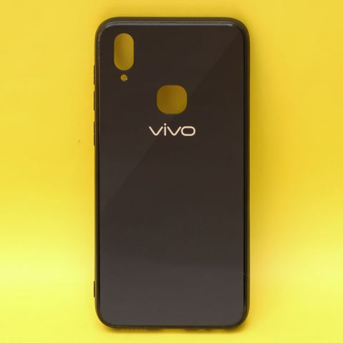 Black mirror Silicone Case for Vivo V11 - The Hatke