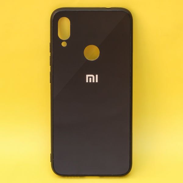 Black mirror Silicone  case for Redmi note 7 - The Hatke