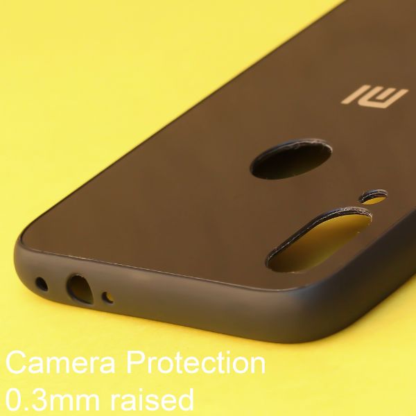 Black mirror Silicone  case for Redmi note 7 - The Hatke