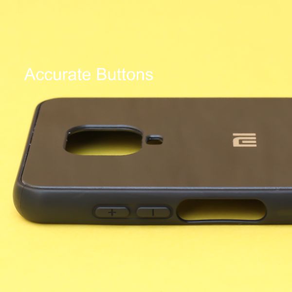 Black mirror Silicone  case for Redmi note 9 pro max - The Hatke