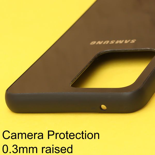 Black mirror Silicone  case for Samsung S20 Ultra - The Hatke