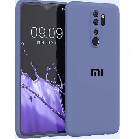 Blue Camera Original Silicone Case for Redmi Note 8 Pro - The Hatke