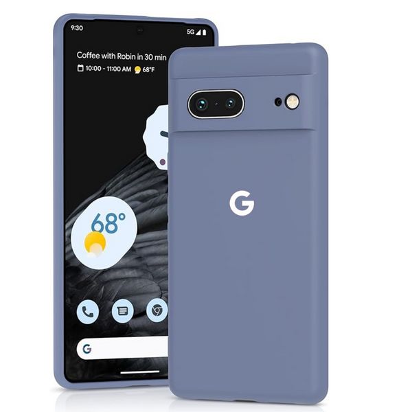 Blue Camera Original Silicone case for Google Pixel 7 - The Hatke