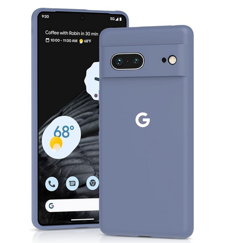 Blue Camera Original Silicone case for Google Pixel 7 - The Hatke