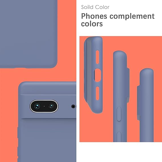 Blue Camera Original Silicone case for Google Pixel 7 - The Hatke