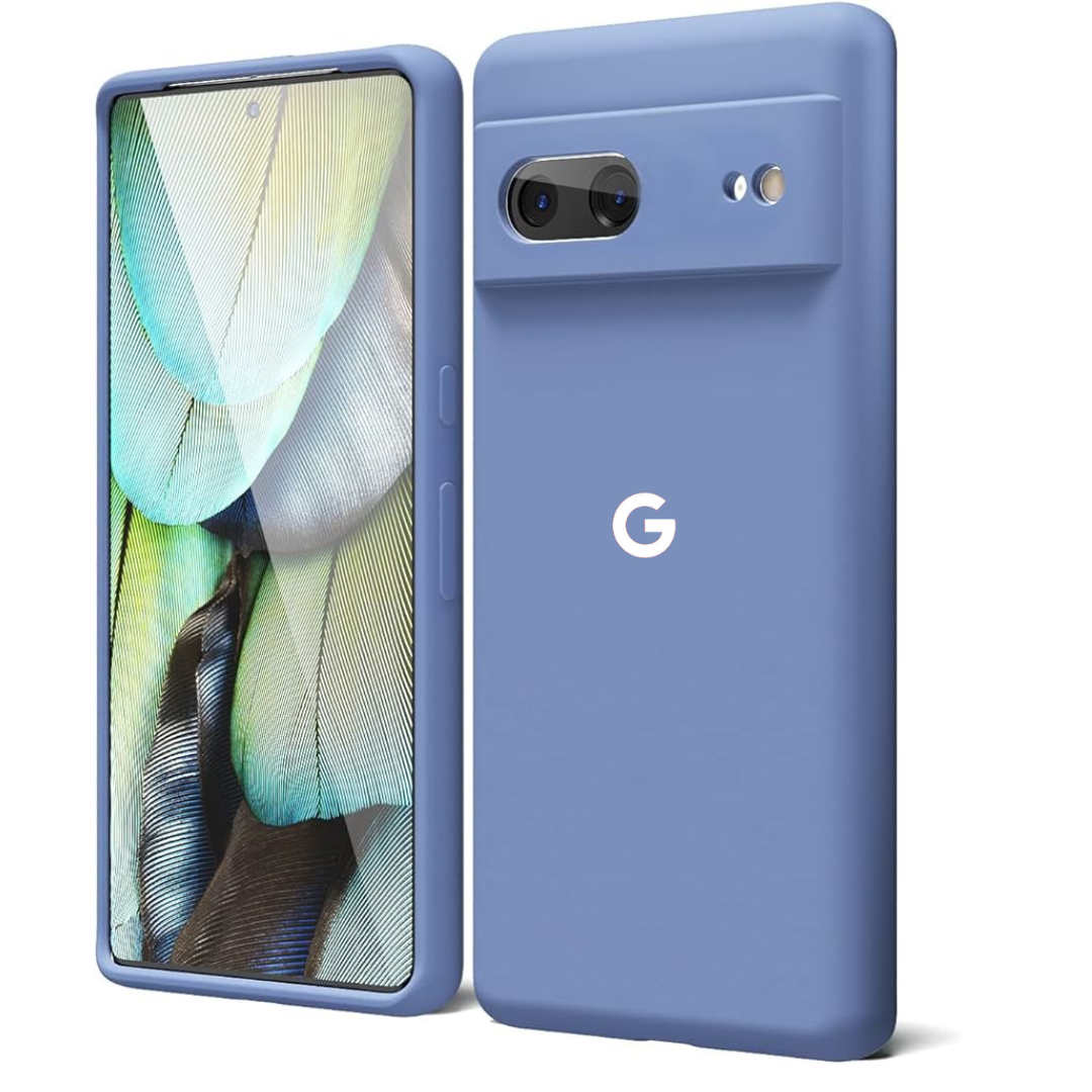 Blue Camera Original Silicone case for Google Pixel 7 Pro - The Hatke