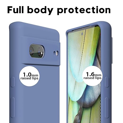 Blue Camera Original Silicone case for Google Pixel 7 Pro - The Hatke