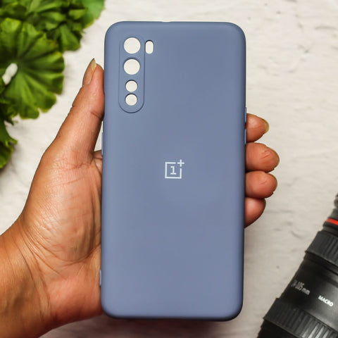 Blue Camera Original Silicone case for Oneplus Nord - The Hatke