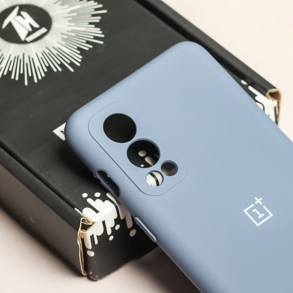 Blue Camera Original Silicone case for Oneplus Nord 2 - The Hatke