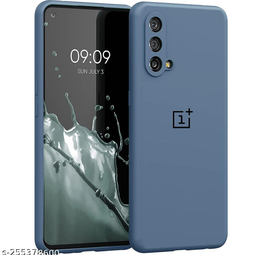 Blue Camera Original Silicone case for Oneplus Nord CE - The Hatke