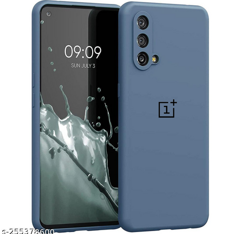 Blue Camera Original Silicone case for Oneplus Nord CE - The Hatke