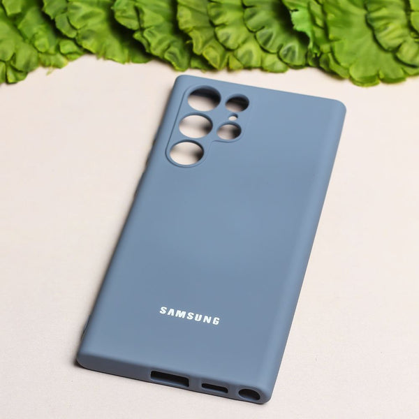 Blue Camera Original Silicone case for Samsung S23 Ultra - The Hatke