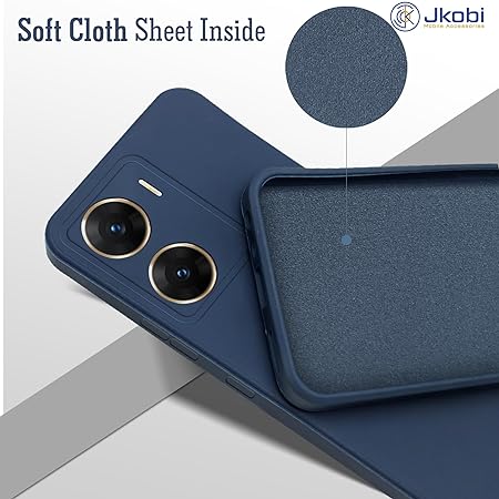 Blue Camera Original Silicone case for Vivo V29E - The Hatke