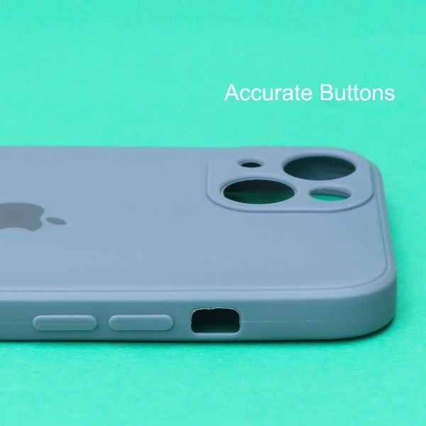 Blue Candy Silicone Case for Apple iphone 15 Plus - The Hatke