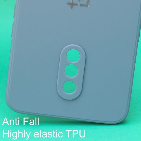 Blue Candy Silicone Case for Oneplus 6T - The Hatke