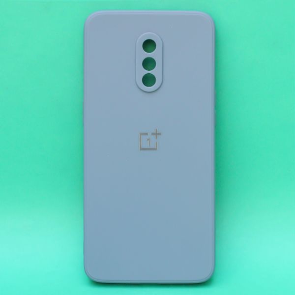 Blue Candy Silicone Case for Oneplus 7 - The Hatke