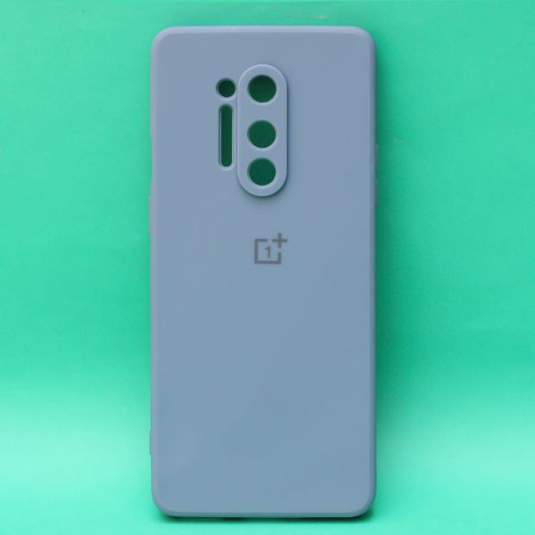 Blue Candy Silicone Case for Oneplus 8 Pro - The Hatke