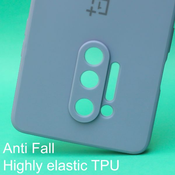 Blue Candy Silicone Case for Oneplus 8 Pro - The Hatke