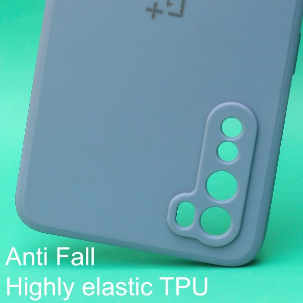 Blue Candy Silicone Case for Oneplus Nord - The Hatke
