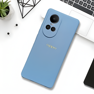 Blue Candy Silicone Case for Oppo Reno 10 Pro - The Hatke