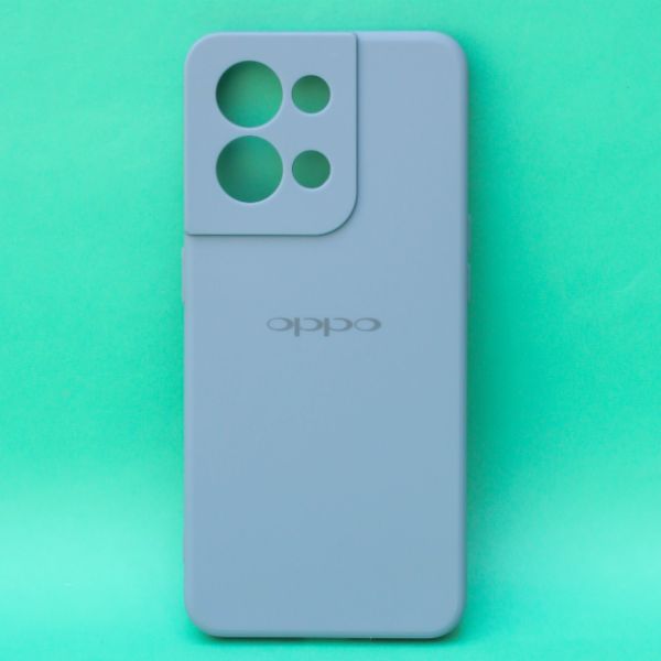 Blue Candy Silicone Case for Oppo Reno 8 - The Hatke