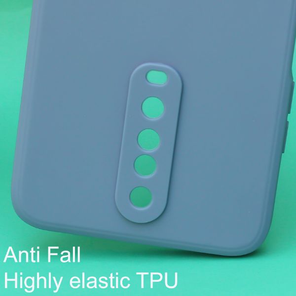 Blue Candy Silicone Case for Poco X2 - The Hatke