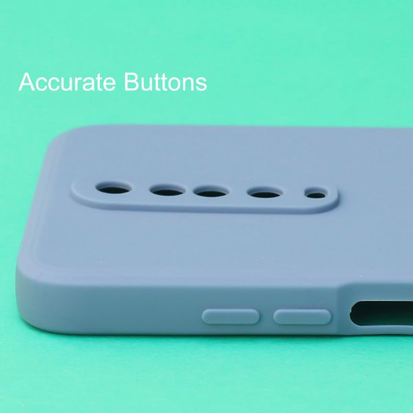 Blue Candy Silicone Case for Poco X2 - The Hatke