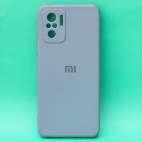 Blue Candy Silicone Case for Redmi Note 10 - The Hatke